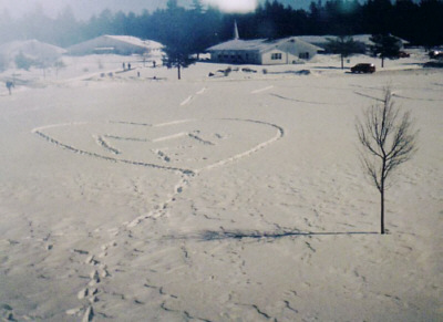 romance in the snow