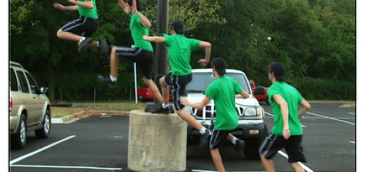 Miquel in the car park