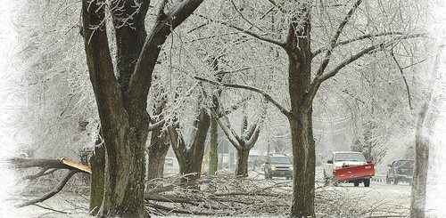 valentines day ice storm