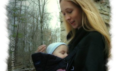 Miranda and baby Silas