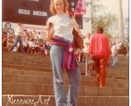 Basel Switzerland Barcelona Dusseldorf game 1979