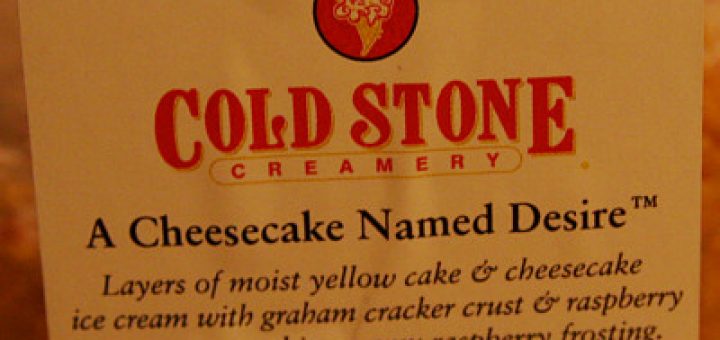A cheesecake named desire