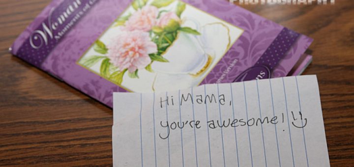 awesome love note