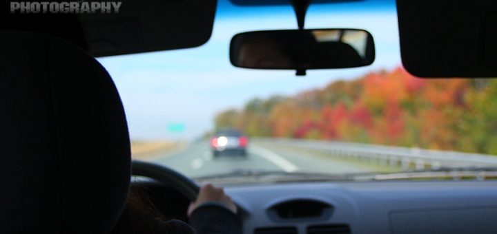 Riding While Laura Drives