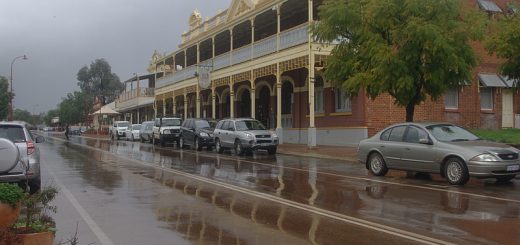 Toodyay in the rain