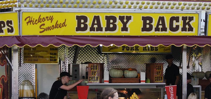 food at the perth royal show