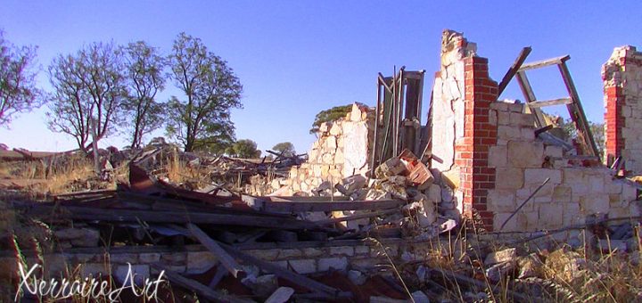 Meckering, which I learned was the site of an earthquake in 1968