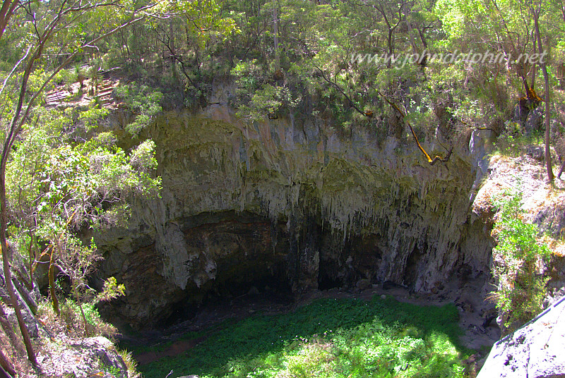 But first, Bride Cave. For some reason, my husband loves to take me to holes in the ground, big and small. This one was rather large.