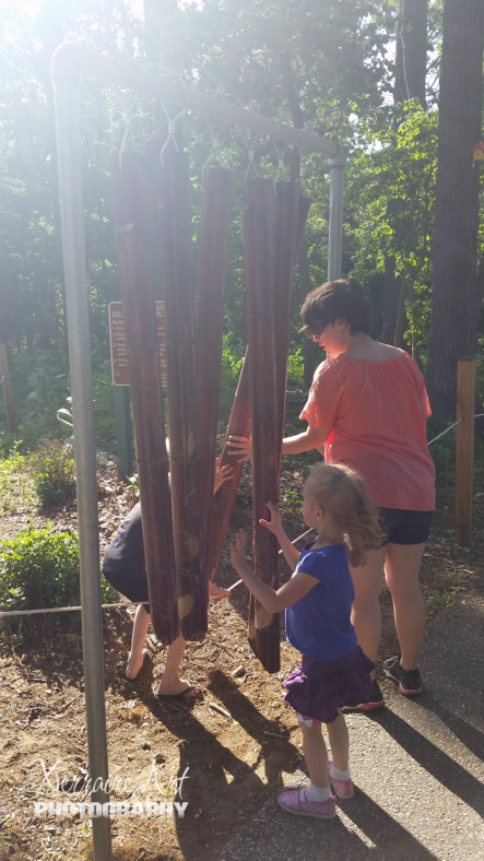 It was then time to make music on this bamboo.