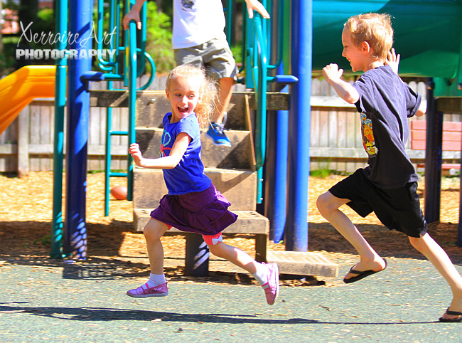 I just loved the looks of pure glee on both their faces.