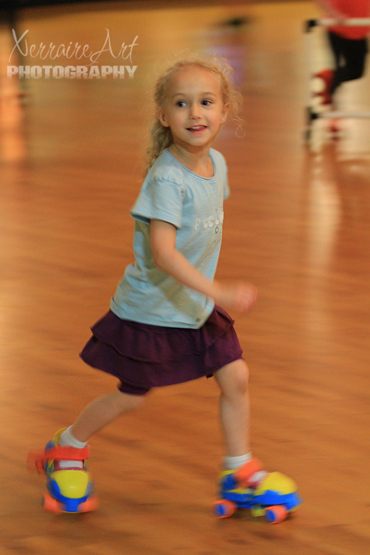 Every part of her was having fun.