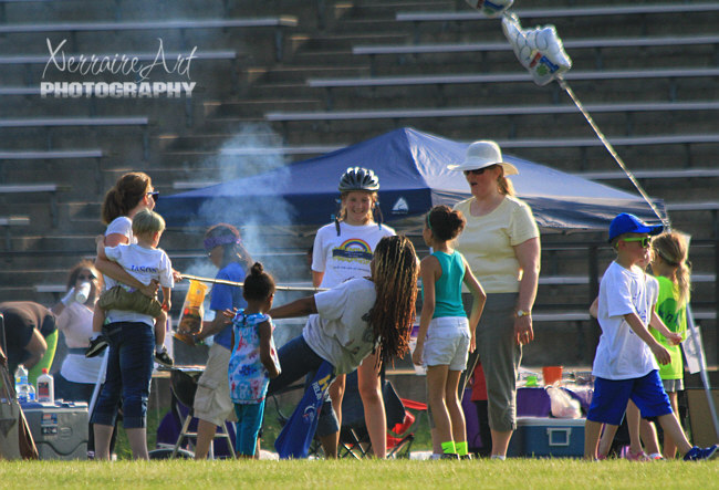 Limbo contest.