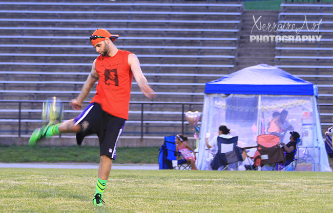 Some footwork!