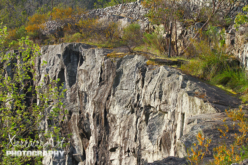 Abseil the quarry?