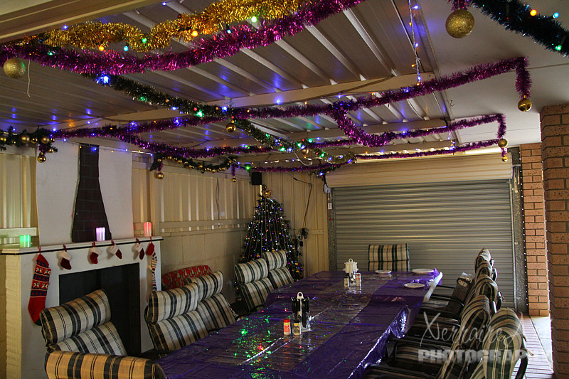 Georgie just really likes to decorate.