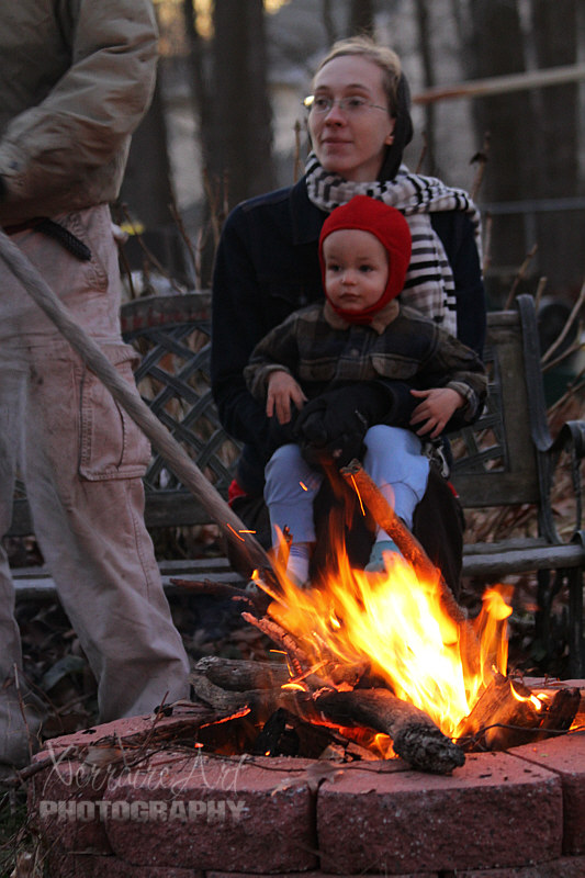 Time to snuggle closer to the fire.