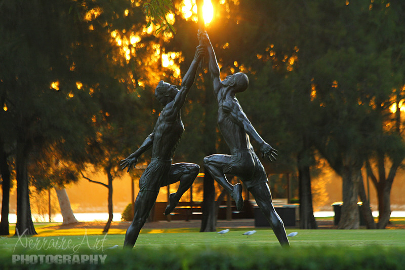 Perth Sculpture, Olympic torch