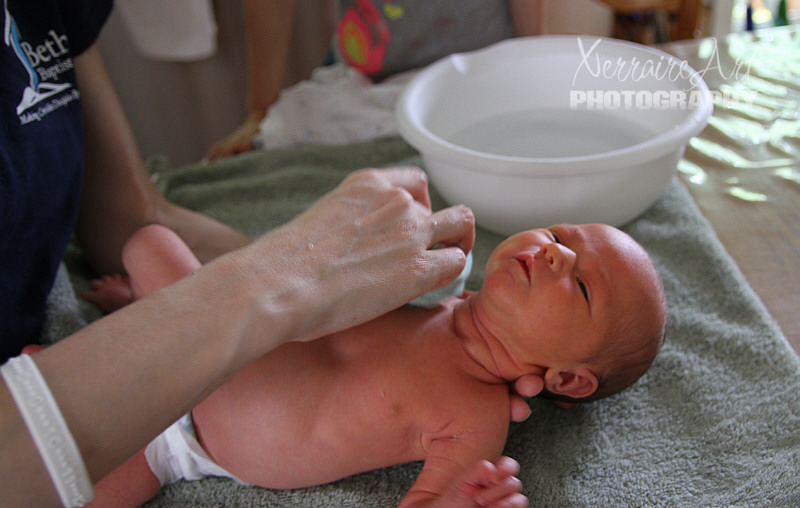 Oh that adorable and all important part to get the rolls in the neck!