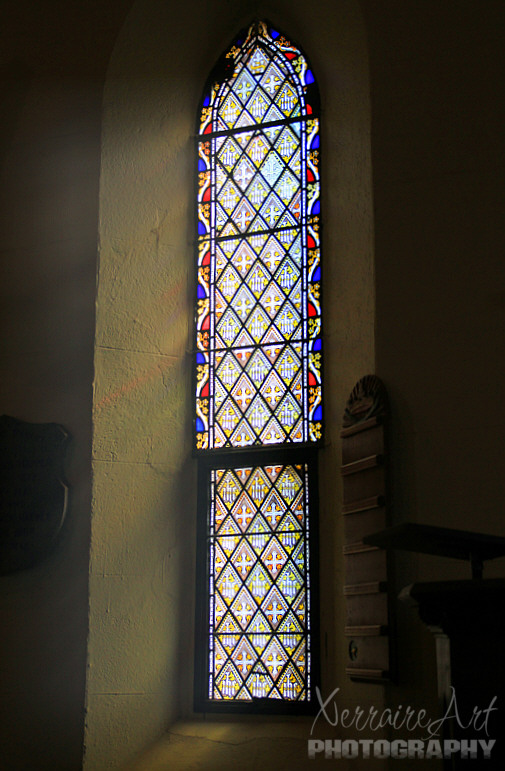 Stained glass window