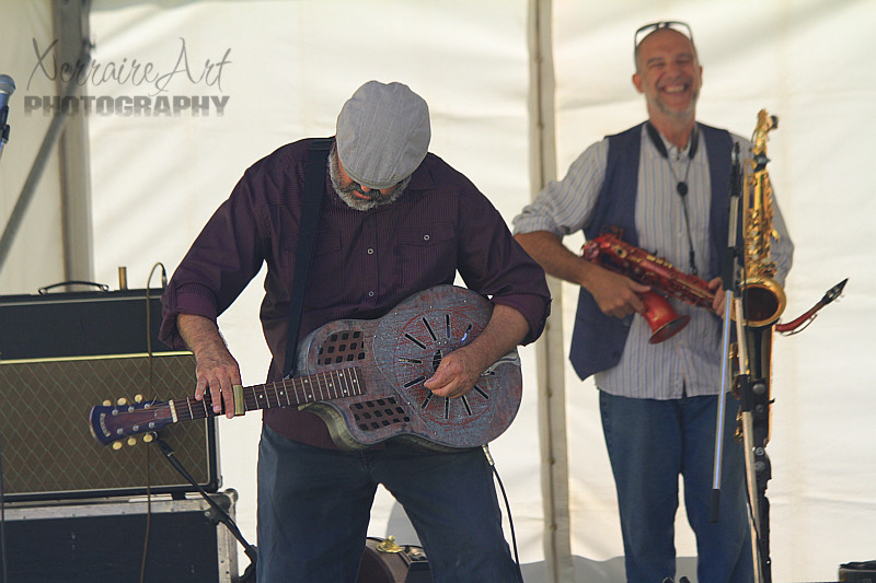 guitar made from corrugated iron.