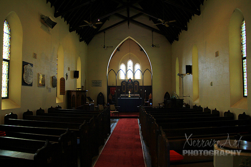 seeing the church on the inside.