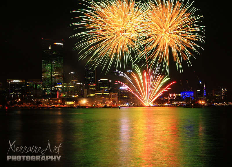 fireworks Perth
