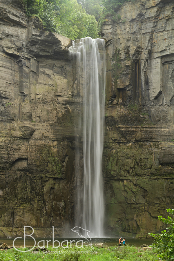 how tall is the waterfall