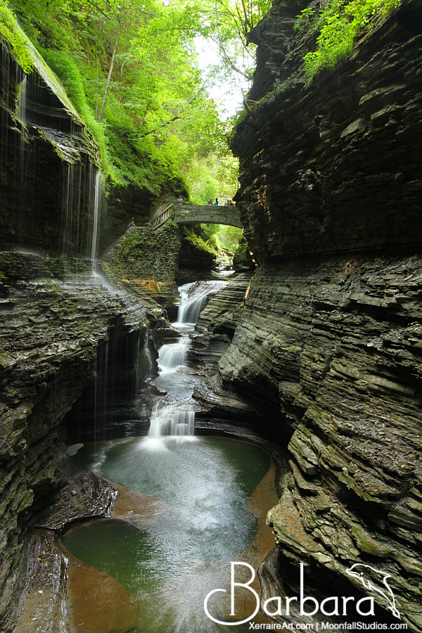 Rainbow falls.