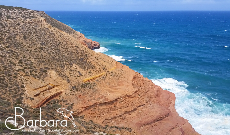 Shellhouse grandstand in kalbarri