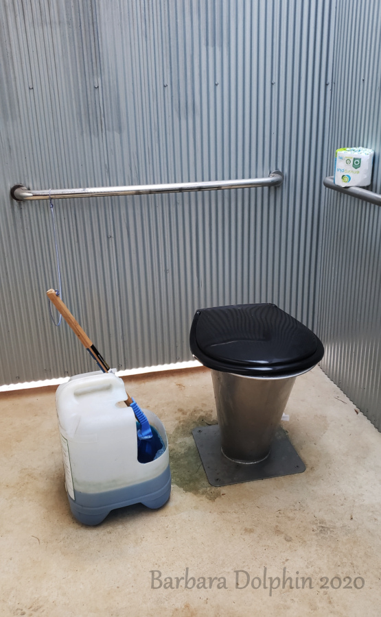 waterless toilet in Australia