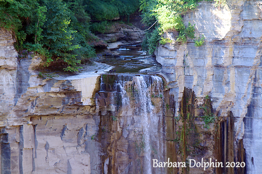 top of the falls