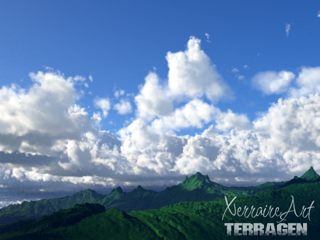 3D clouds and Terragen 2.0