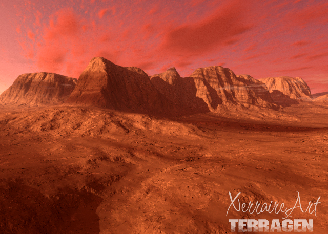 3d clouds in Terragen 2