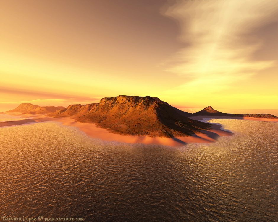 islands below