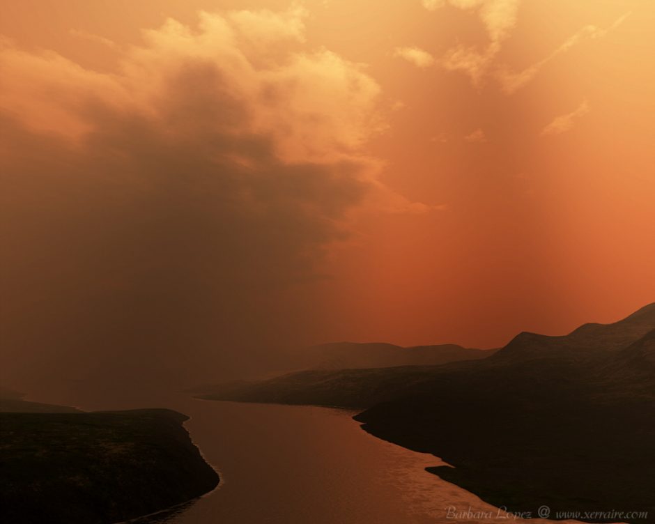 alone, terragen, drama