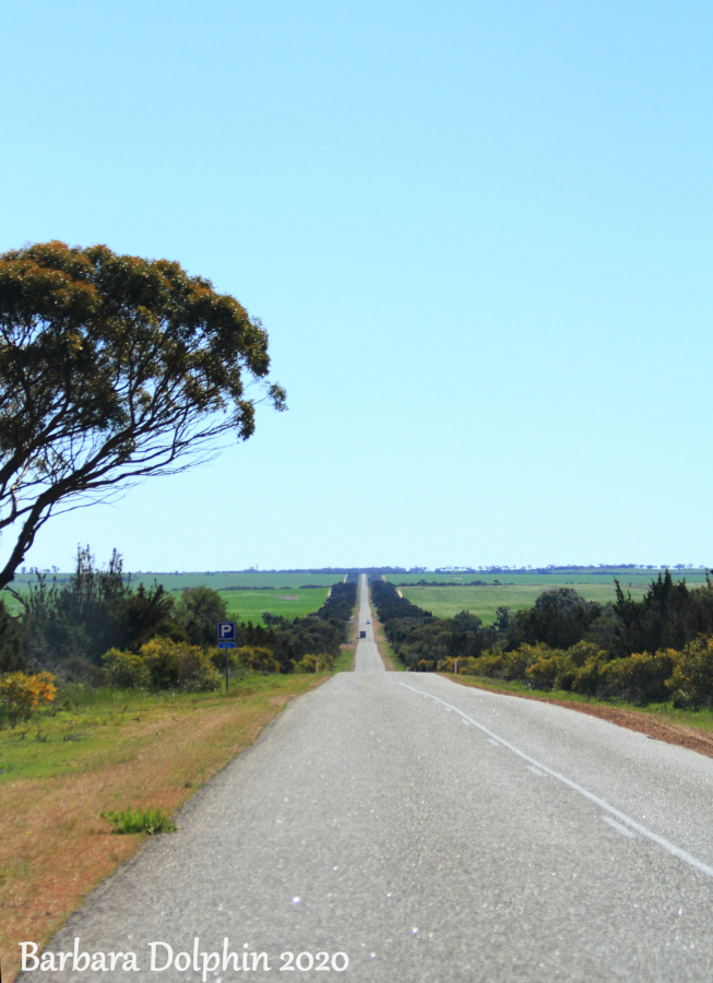 long straight road