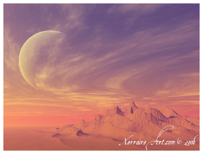 showing off planets in Terragen 2.0