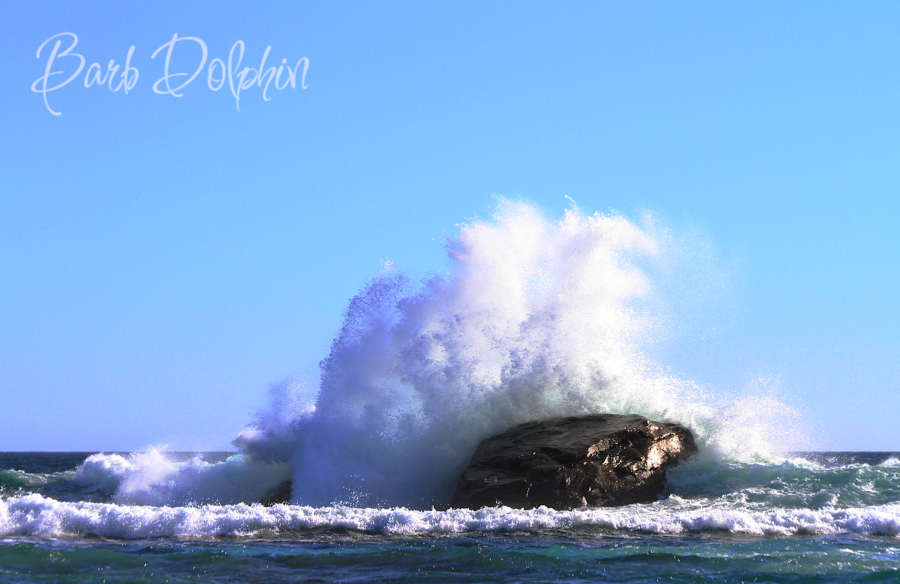 crashing waves