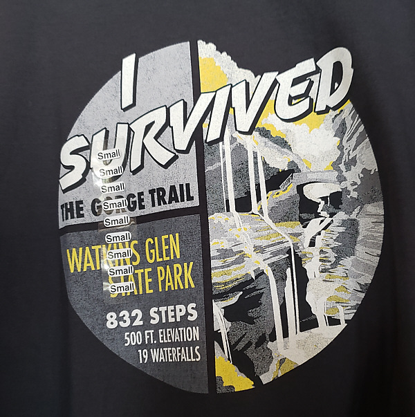 I survived The Gorge Trail Watkins Glen State Park