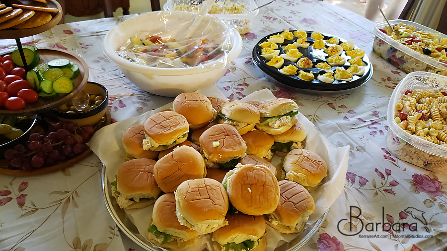 Chicken sandwiches by Linda