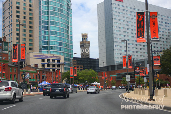 Baltimore Harbor and the Aquarium