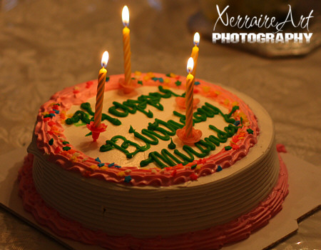 Miranday's Ice Cream Cake from Friendly's