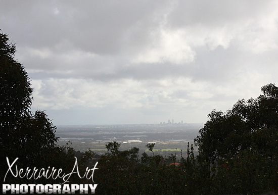 John Forrest National Park Perth in the distance