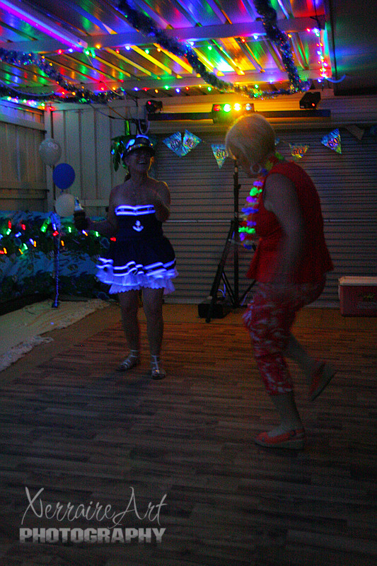 Georgie showed us all that 60 is the new 40 and danced ALL night!