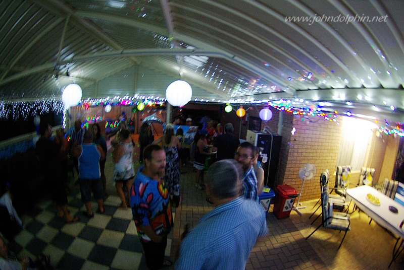 The place was decorated in beach/nautical theme.