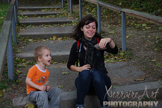 Laura finds a turtle and Silas pleads with it to come out of its shell.