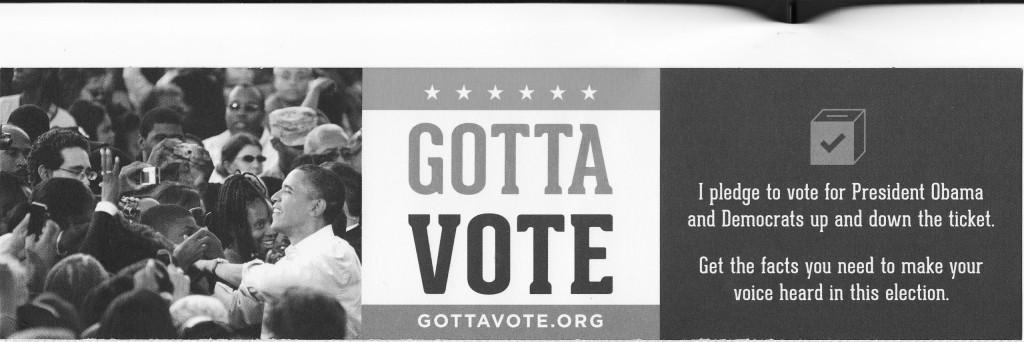Go to College Pledge to Vote for Obama