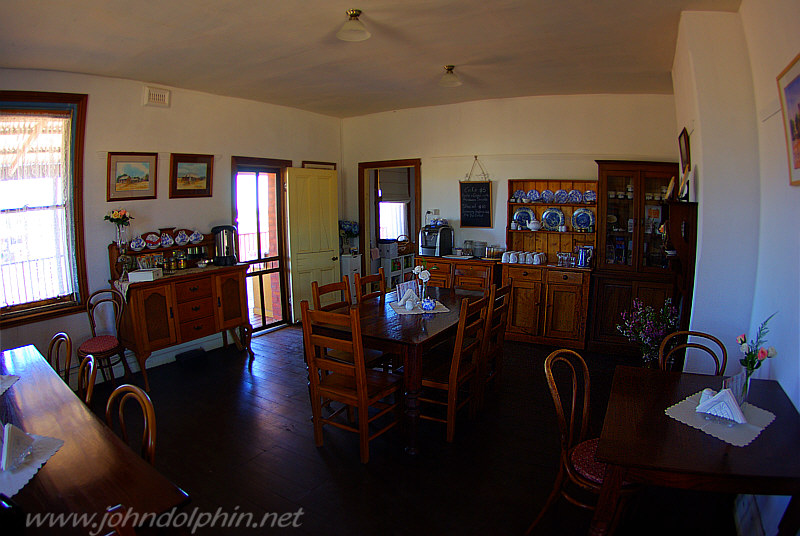 Except for the sounds of some birds, the place was quiet. We found a sign that said to enter in the back, so we did.