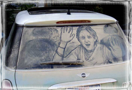 dirty car art