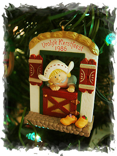 Dutch Girl Ornament from 1986